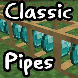 Мод Classic Pipes для Minecraft 1.21.9, 1.21.8, 1.21.1,  ...