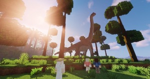Мод Jurassic Reborn (JR) для Minecraft 1.12.2