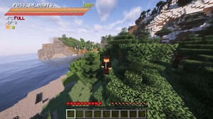Мод Metal Gear Rising HUD lite для Minecraft 1.20.1