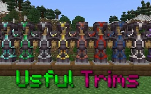 Мод Useful Trims для Minecraft 1.20.4, 1.20.3, 1.20.2,  ...