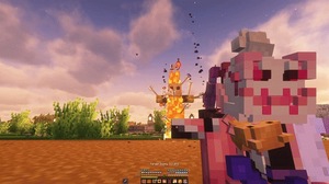 Мод Third Person Bow для Minecraft 1.21.1