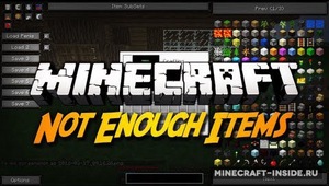 Мод Not Enough Items (NEI) для Minecraft 1.12.2, 1.12.1, 1.12,  ...