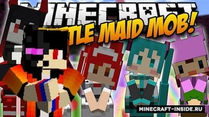 Мод littleMaidMobX для Minecraft 1.12.2, 1.8.9, 1.8,  ...