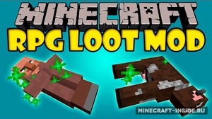 Мод RPGLoot для Minecraft 1.12.2, 1.11.2, 1.8,  ...