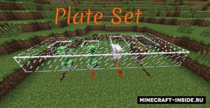 Мод Plate Set для Minecraft 1.7.10