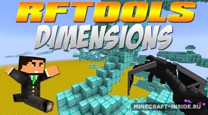 Мод RFTools для Minecraft 1.12.2, 1.12.1, 1.12,  ...