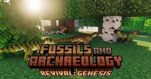 Мод Fossils and Archeology: Revival для Minecraft 1.20.1, 1.19.4, 1.19.3,  ...