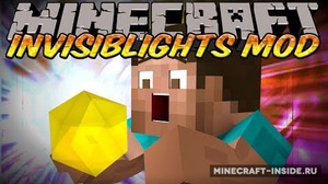 Мод InvisibLights для Minecraft 1.18.1, 1.18, 1.17.1,  ...