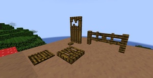 Мод Spare Planks для Minecraft 1.21.1