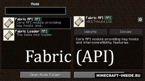 Мод Fabric API для Minecraft 1.21.1, 1.21, 1.20.6,  ...