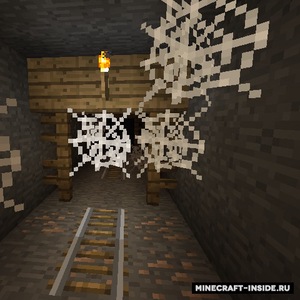 Мод Realistic Cobwebs для Minecraft 1.20.1, 1.14.1, 1.14,  ...