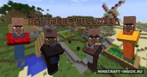 Мод Extended Villages для Minecraft 1.7.10
