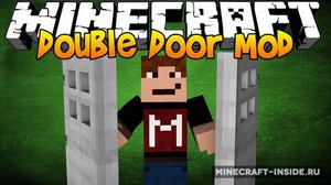 Мод Double Doors для Minecraft 1.7.10, 1.7.2, 1.6.4
