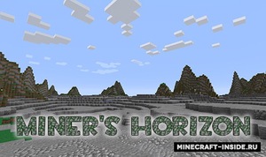 Мод Miner's Horizon для Minecraft 1.17.1, 1.16.5, 1.14.2,  ...
