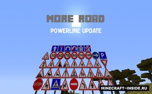 Мод More Road для Minecraft 1.20.4, 1.20.1, 1.17.1,  ...