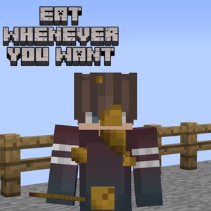 Мод Eat Whenever You Want | Кушай когда захочешь для Minecraft 1.12.2 forge