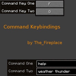 Мод Command Keybindings для Minecraft 1.12.2, 1.11.2, 1.10.2,  ...