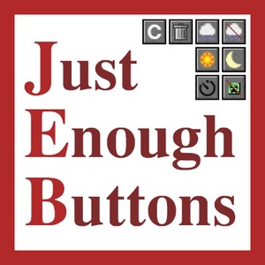 Мод Just Enough Buttons для Minecraft 1.14.4, 1.12.2, 1.12.1,  ...