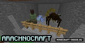 Мод Arachnocraft для Minecraft 1.14.4, 1.12.2