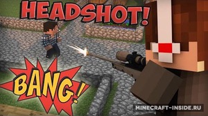 Мод Headshot для Minecraft 1.7.10 - 1.7.2