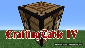 Мод CraftingTable IV для Minecraft 1.15.2, 1.14.4, 1.12.2,  ...