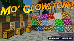 Мод Mo’ Glowstone для Minecraft 1.21.1, 1.20.4, 1.20.2,  ...