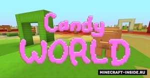 Мод Candy World для Minecraft 1.12.2