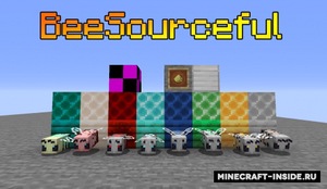 Мод BeeSourceful для Minecraft 1.15.2, 1.15.1