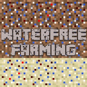 Мод Waterfree Farming для Minecraft 1.14.4, 1.12.2, 1.11.2