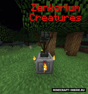 Мод Zenkorium Creatures для Minecraft 1.12.2