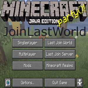 Мод JoinLastWorld для Minecraft 1.15.2, 1.15.1, 1.15,  ...