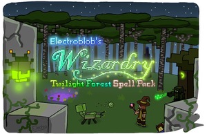 Мод Electroblob's Wizardry: Twilight Forest для Minecraft 1.12.2