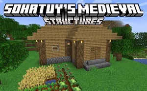 Мод Sohatuy's Medieval Structrures для Minecraft 1.20.1 forge