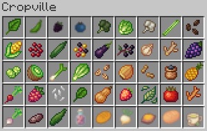 Мод Cropville для Minecraft 1.21.9 fabric, 1.21.1 fabric