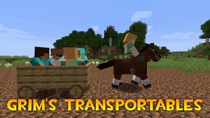Мод Grim's Transportables (Updated) для Minecraft 1.20.1 fabric