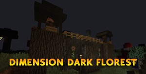 Мод Dimension Dark Florest для Minecraft 1.12.2