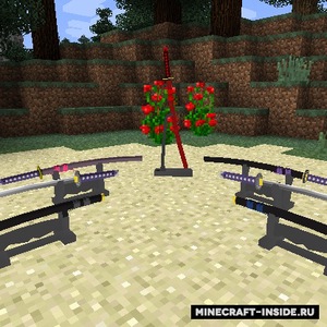 Мод SlashBlade Japanese Addon для Minecraft 1.20.1, 1.12.2