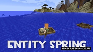 Мод Entity Spring для Minecraft 1.15.2, 1.14.4, 1.13.2,  ...