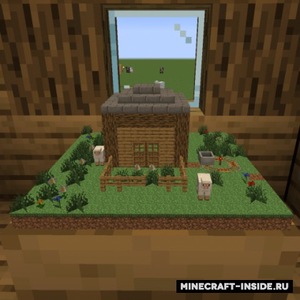 Мод Chunk In A Globe для Minecraft 1.16.5, 1.15.2