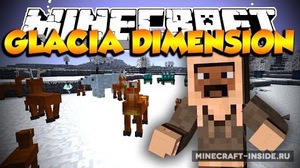 Мод Glacia Dimension для Minecraft 1.15.2, 1.14.4, 1.7.10,  ...