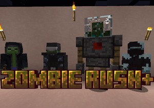 Мод Zombie Siege (Zombie Rush) для Minecraft 1.12.2 forge