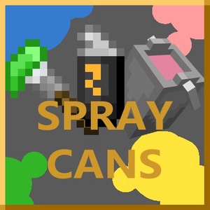 Мод Spray Cans для Minecraft 1.21.1 neoforge