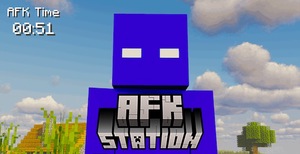 Мод AFKStation для Minecraft 1.21.10 fabric