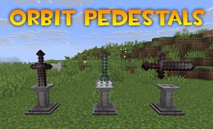 Мод Orbit Pedestals для Minecraft 1.21.8 fabric, 1.21.1 fabric