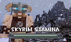Мод Skyrim Stamina для Minecraft 1.21.10