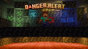 Мод Danger Alert для Minecraft 1.21.10, 1.21.9, 1.21.8,  ...