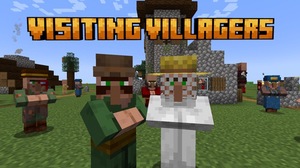 Мод Visiting Villagers для Minecraft 1.21.1, 1.21, 1.20.1