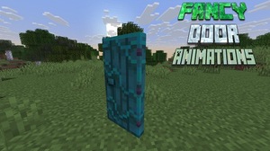 Мод Fancy Door Animations для Minecraft 1.21.10, 1.21.9, 1.21.8,  ...