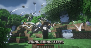Мод Boing Boing Items для Minecraft 1.21.1, 1.20.1