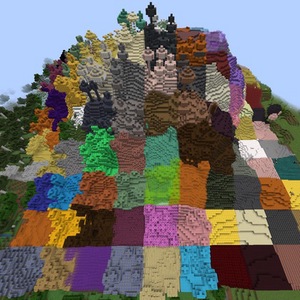 Мод Minecraft but Chunks are Random для Minecraft 1.21.11, 1.21.10, 1.21.9,  ...